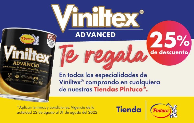 Términos y condiciones Descuento especialidades viniltex