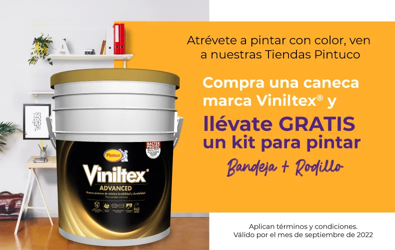 Términos y condiciones actividad promocional  “viniltex obsequia kit para pintar en tiendas pintuco”