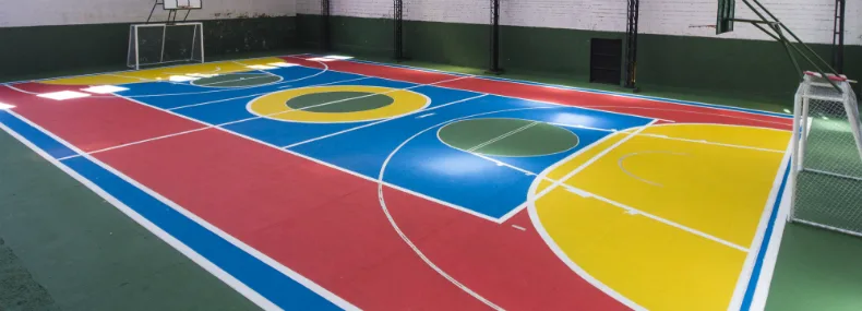 ¿Cómo pintar canchas deportivas?