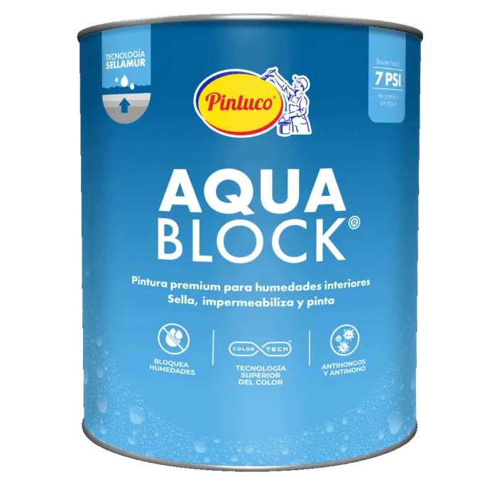 Pintura impermeabilizante aquablock