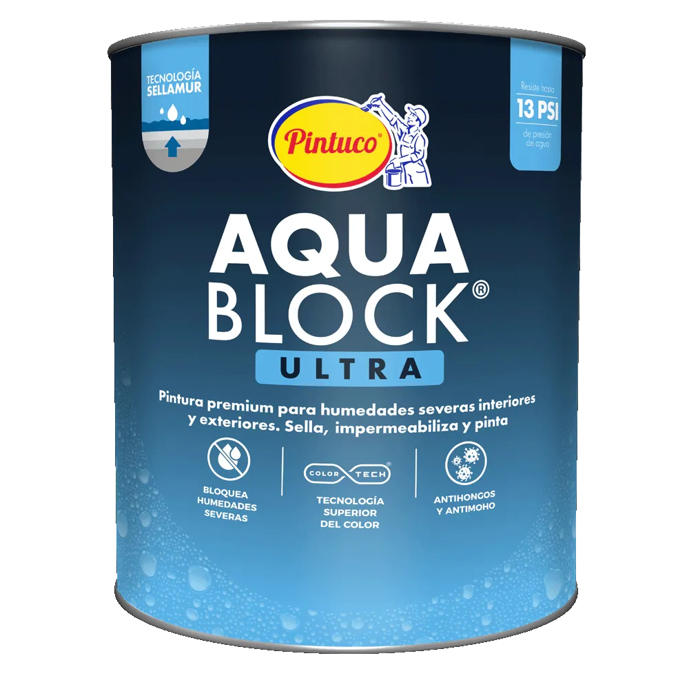 Pintura impermeabilizante aquablock ultra