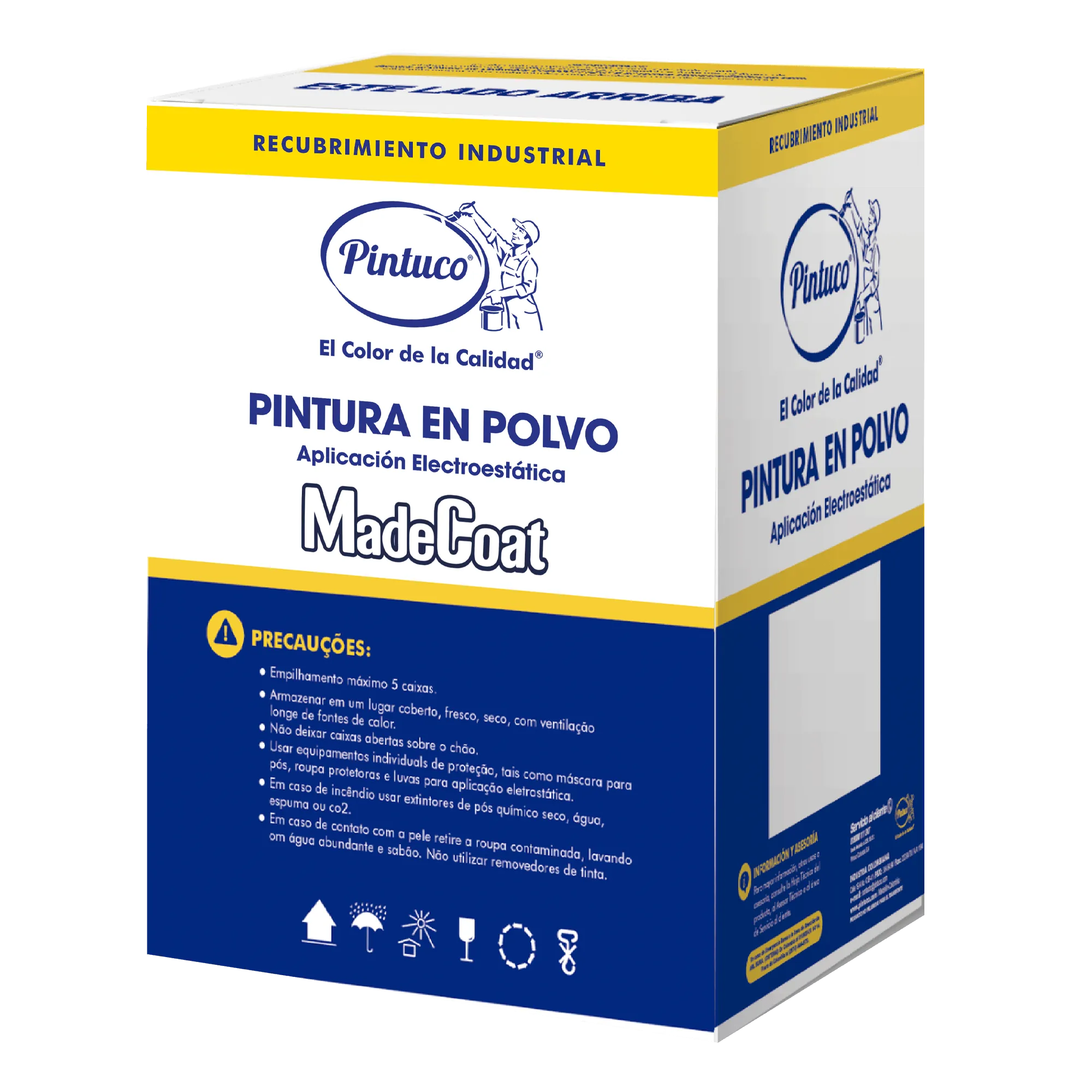 Recubrimiento electrostático Epoxi Poliéster Madecoat