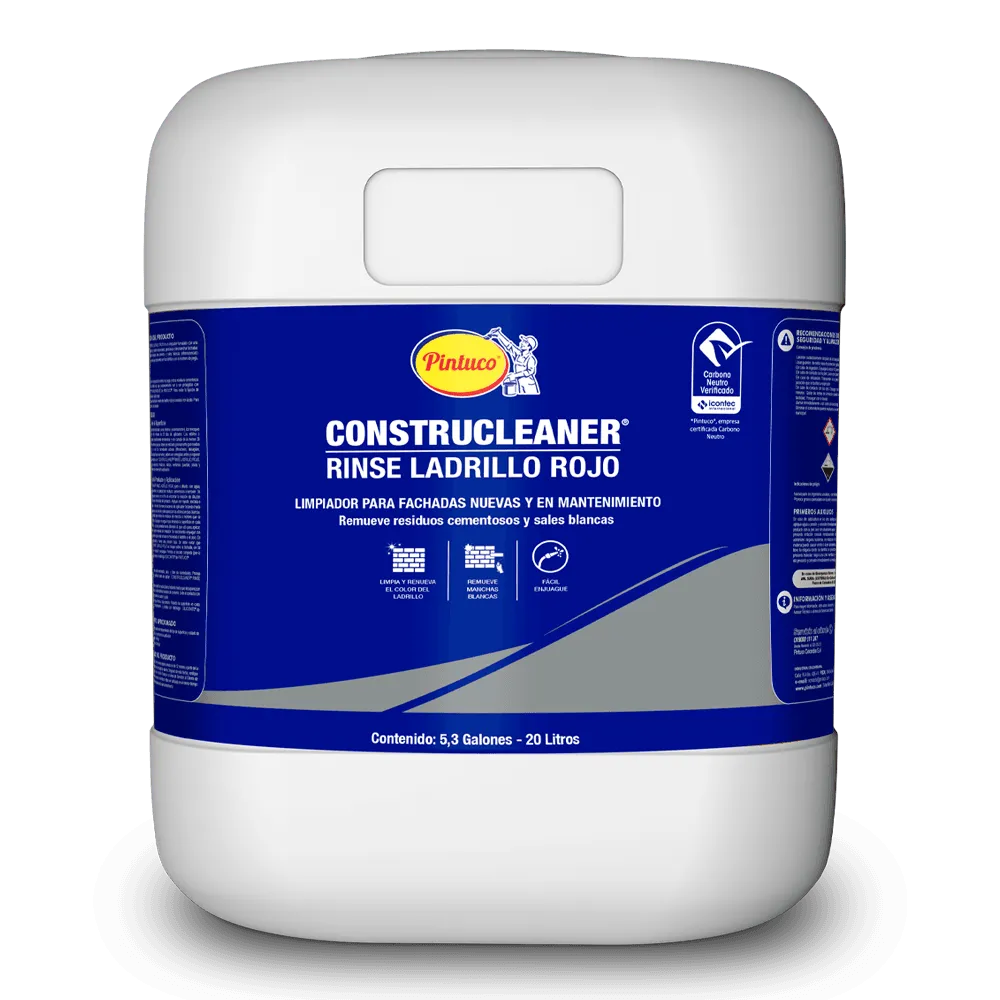 Construcleaner Rinse Ladrillo Rojo