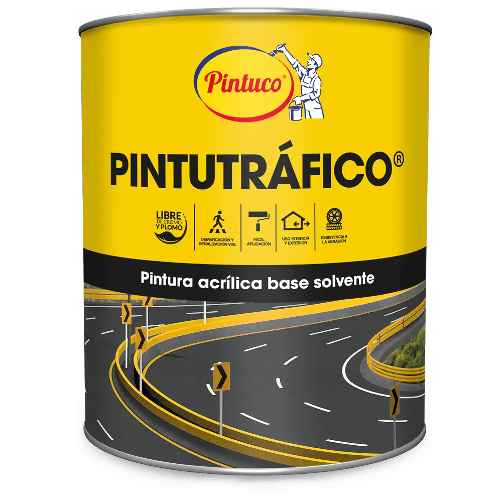 Pintutrafico acrílica base solvente